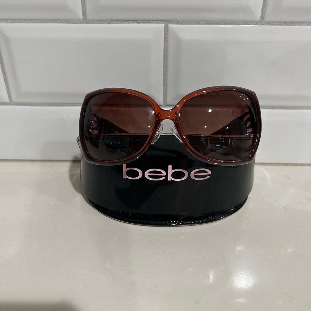 Bebe Gradient Brown Sunglasses